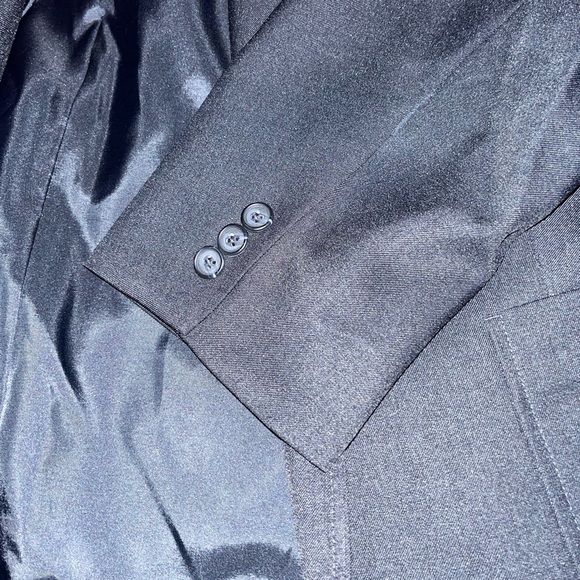 Doc & Amelia 22W plus size blazer businesss casual career wear blue professional - Picture 9 of 11